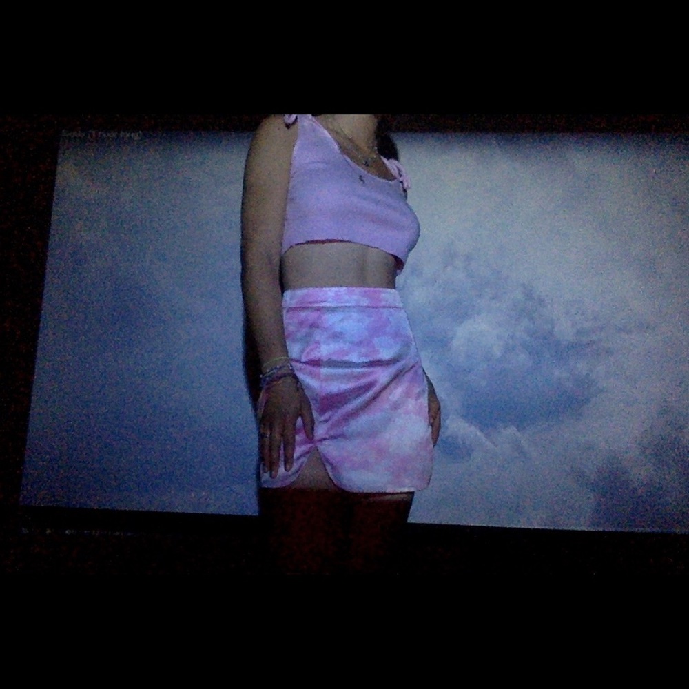 Angelic pink Sugar Thrillz mini skirt